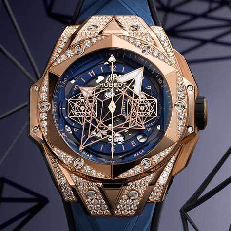 hublot sang bleu titanium|Hublot big bang sang bleu.